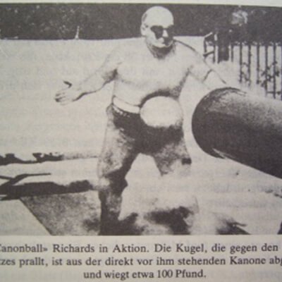 FRANK ‘CANNONBALL’ RICHARDS – The Punching Bag
