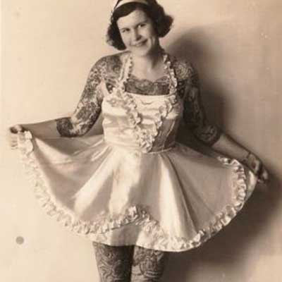 BETTY BROADBENT – Tattooed Beauty