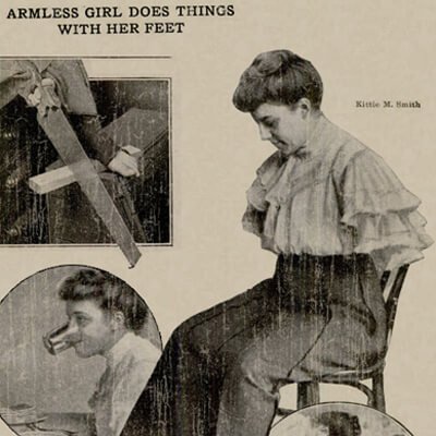 KITTIE SMITH – The Armless Dynamo