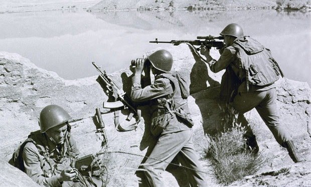 20. Afghan highlands, 1988 - Patrol and Patrol and Patrol
