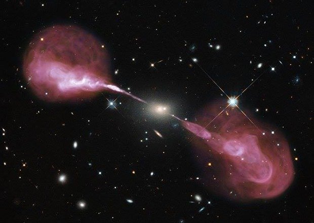13. Supermassive black hole