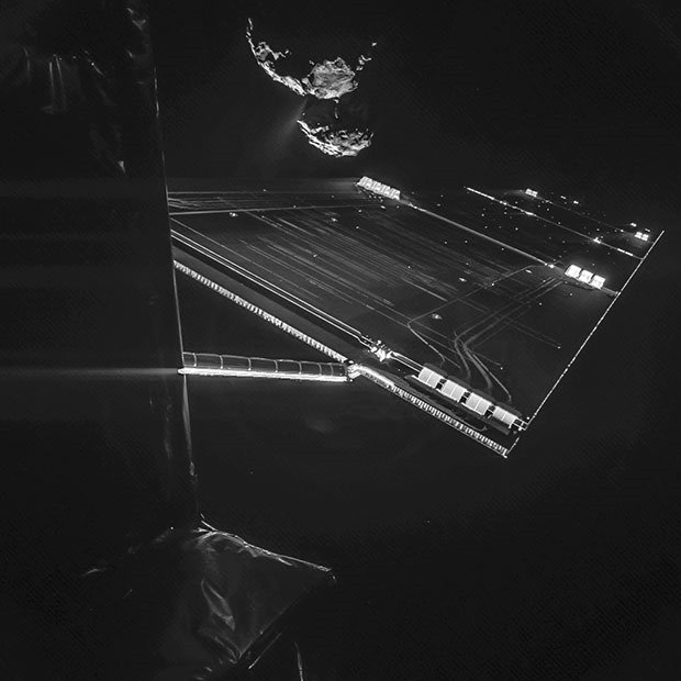 18. Rosetta mission selfie