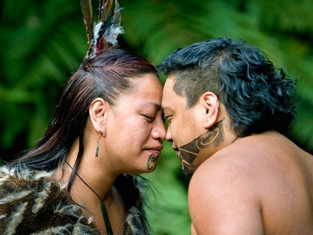 16. Maori Greeting