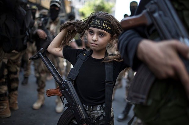 17. Palestinian girl