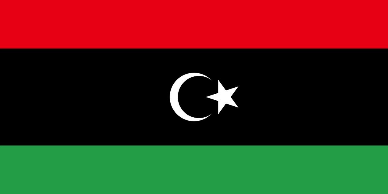 libya, flag, country