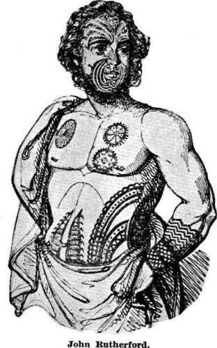 John Rutherford Tattooed Man