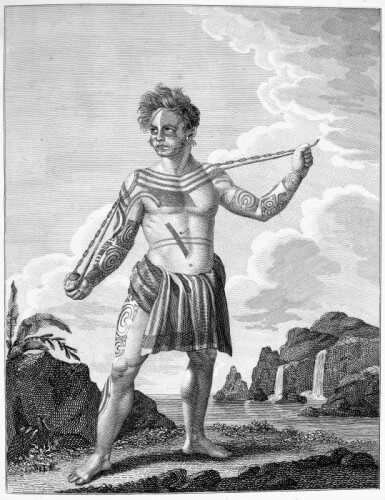 Jean Baptiste Cabri tattooed man